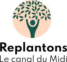 Logo de replantons le canal du midi